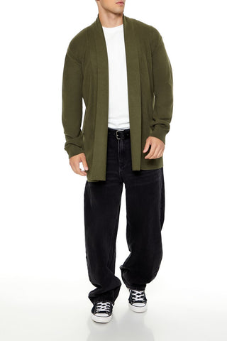 Open-Front Cardigan Sweater