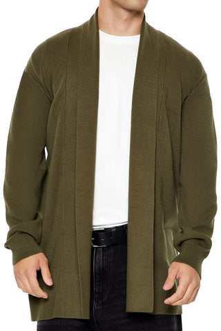 Open-Front Cardigan Sweater