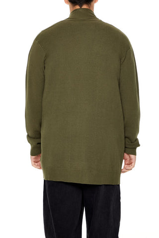Open-Front Cardigan Sweater