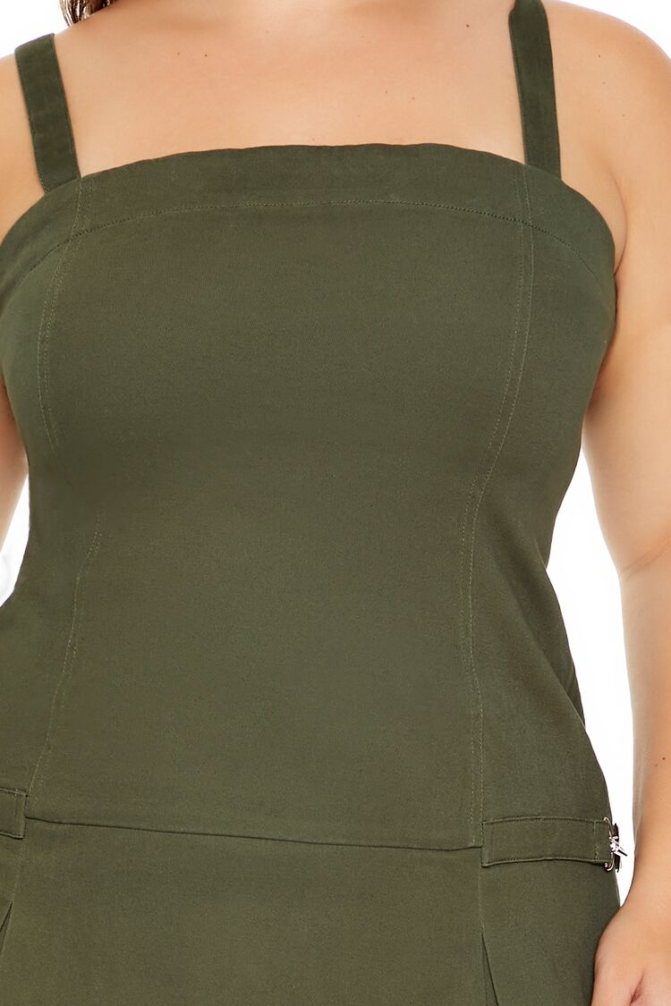  Forever 21 Plus Size Pleated Mini Dress - black-swatch - Bonton