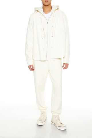 Cotton Curved-Hem Shirt