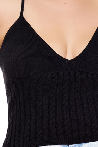 Plus Size Sweater-Knit Cami