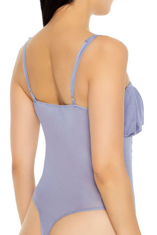 Mesh Cami Thong Bodysuit