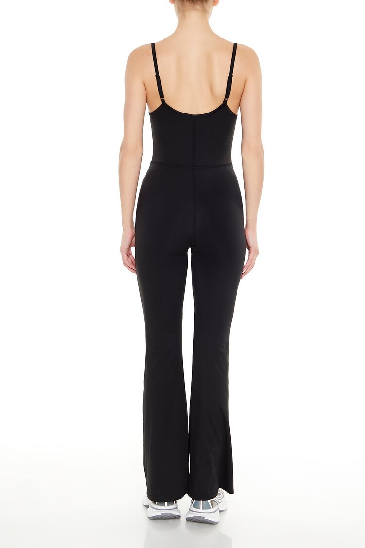  Forever 21 Fitted Flare Cami Jumpsuit - black - Bonton