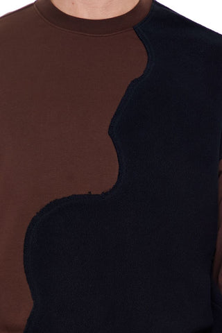 Colorblock Pullover Sweatshirt