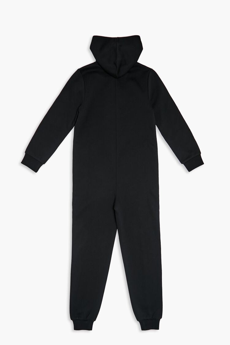  Forever 21 Girls Skeleton Pajama Jumpsuit (Kids) - black-multi - Bonton