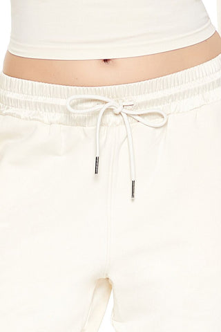 Satin Mid-Rise Wide-Leg Pants