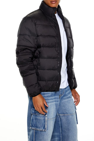 Packable Zip-Up Puffer Jacket