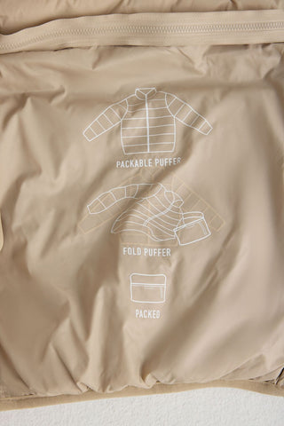 Packable Zip-Up Puffer Jacket
