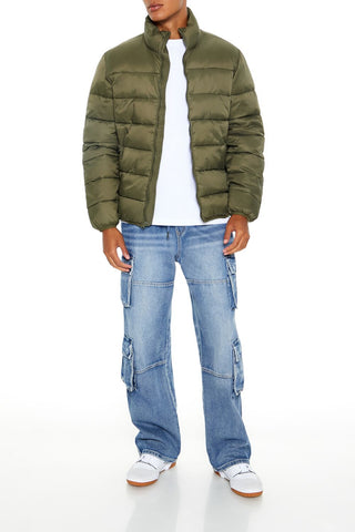 Packable Zip-Up Puffer Jacket