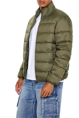 Packable Zip-Up Puffer Jacket
