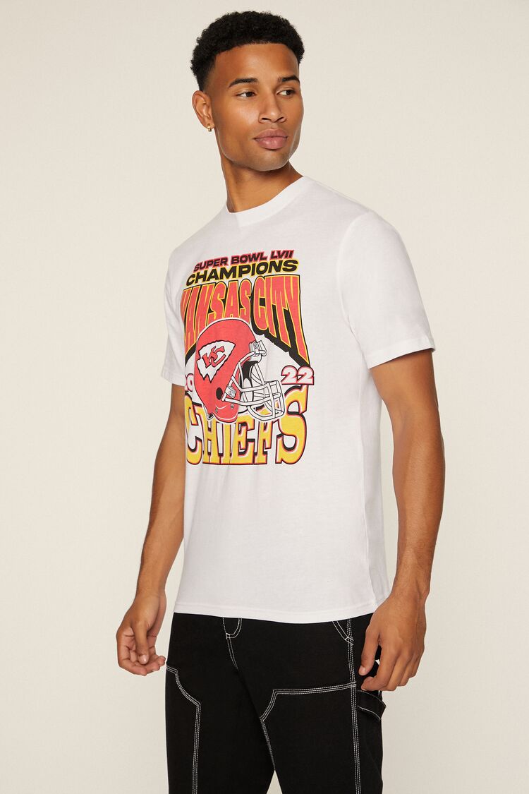  Forever 21 Kansas City Chiefs Graphic Tee - white multi - Bonton