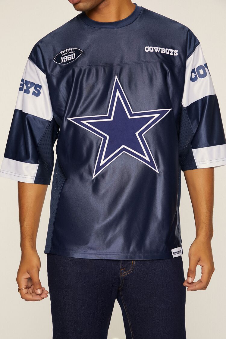  Forever 21 Dallas Cowboys Mesh Tee - navy multi - Bonton