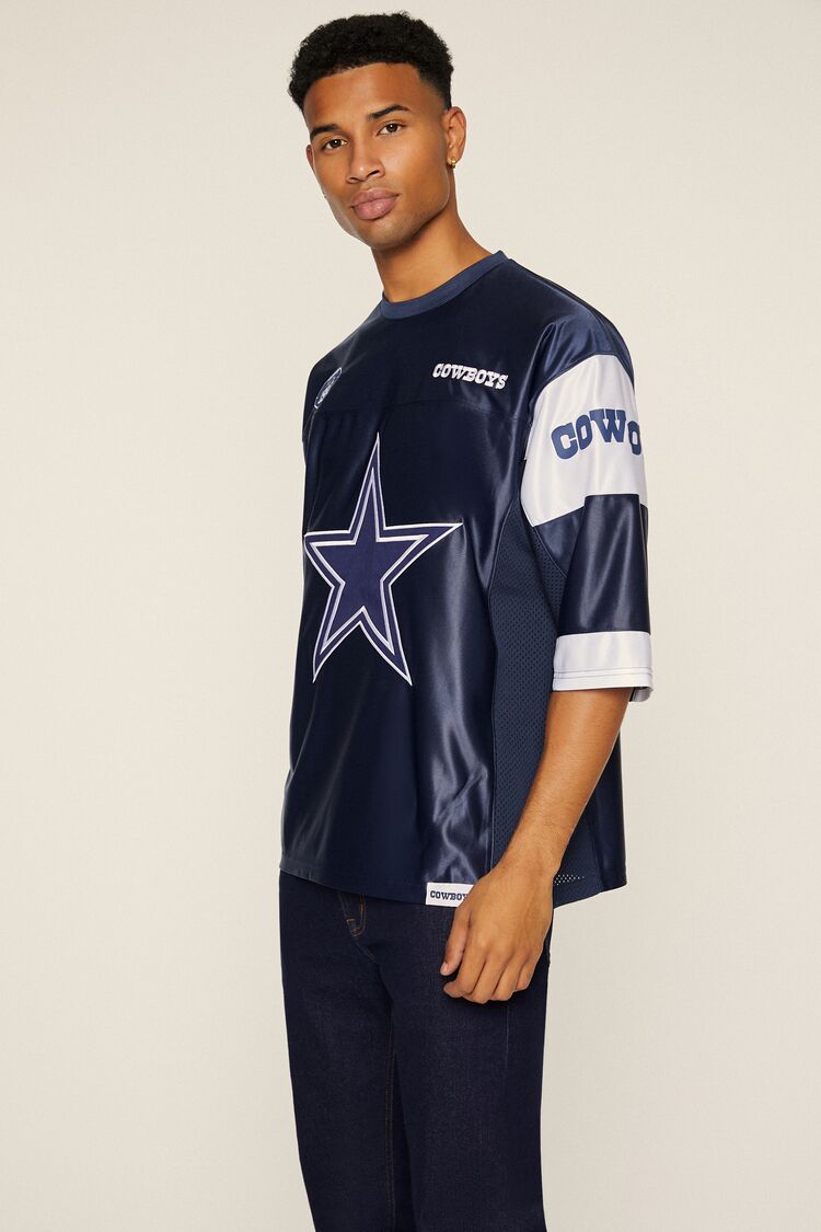 Forever 21 Dallas Cowboys Mesh Tee - navy multi - Bonton