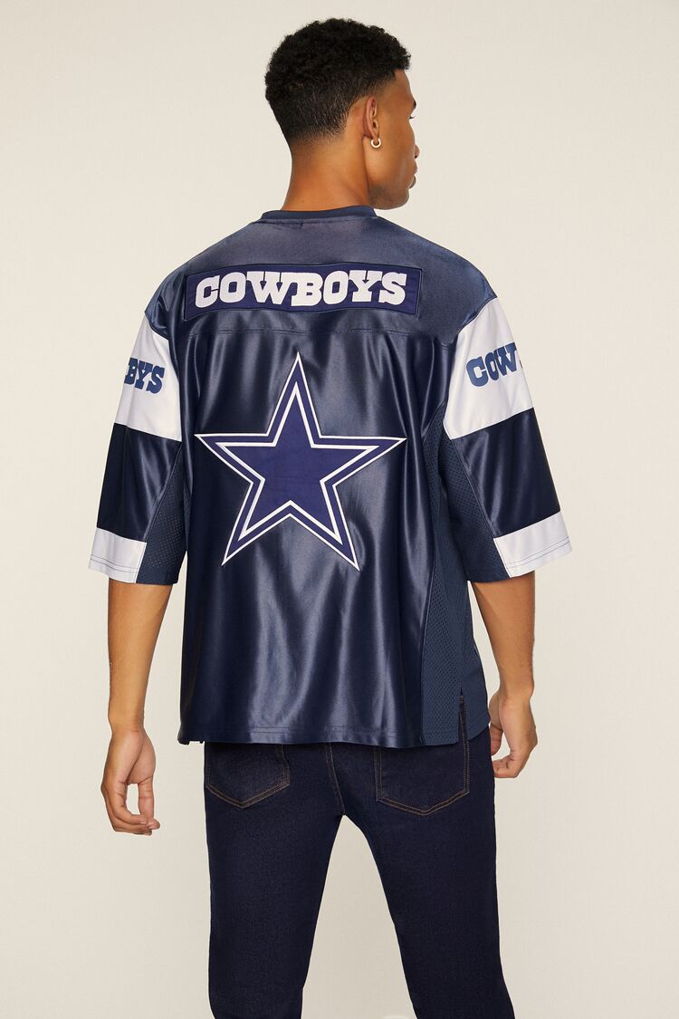  Forever 21 Dallas Cowboys Mesh Tee - navy multi - Bonton