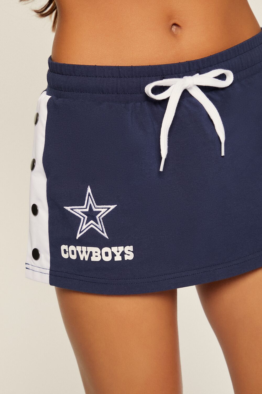  Forever 21 Dallas Cowboys Mini Skort - navy-multi - Bonton