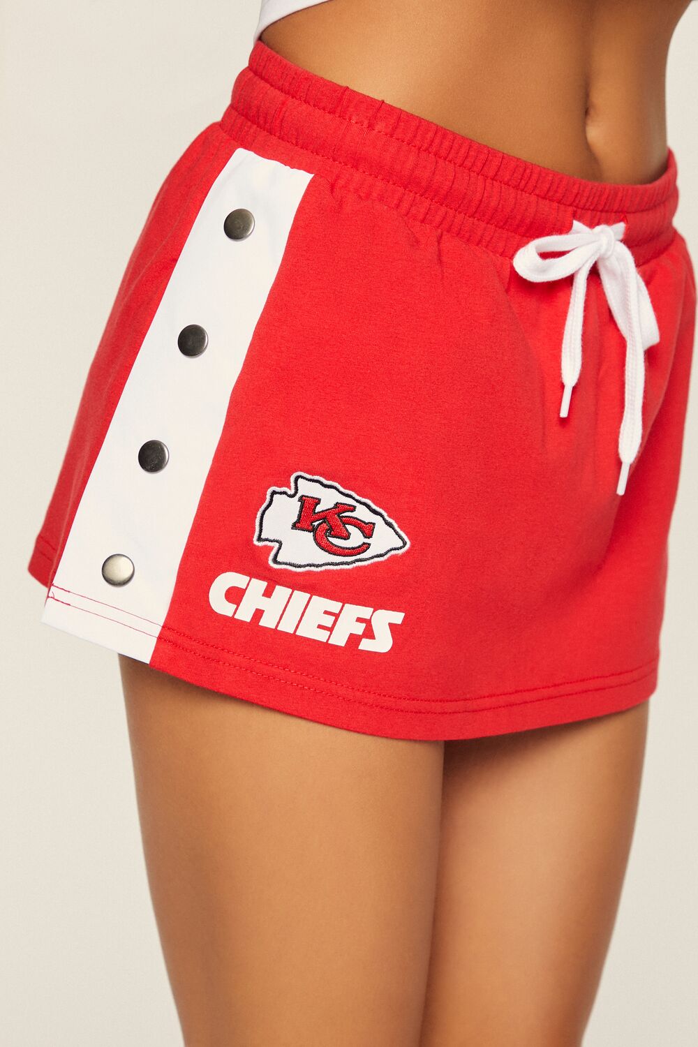  Forever 21 Kansas City Chiefs Mini Skort - red-multi - Bonton