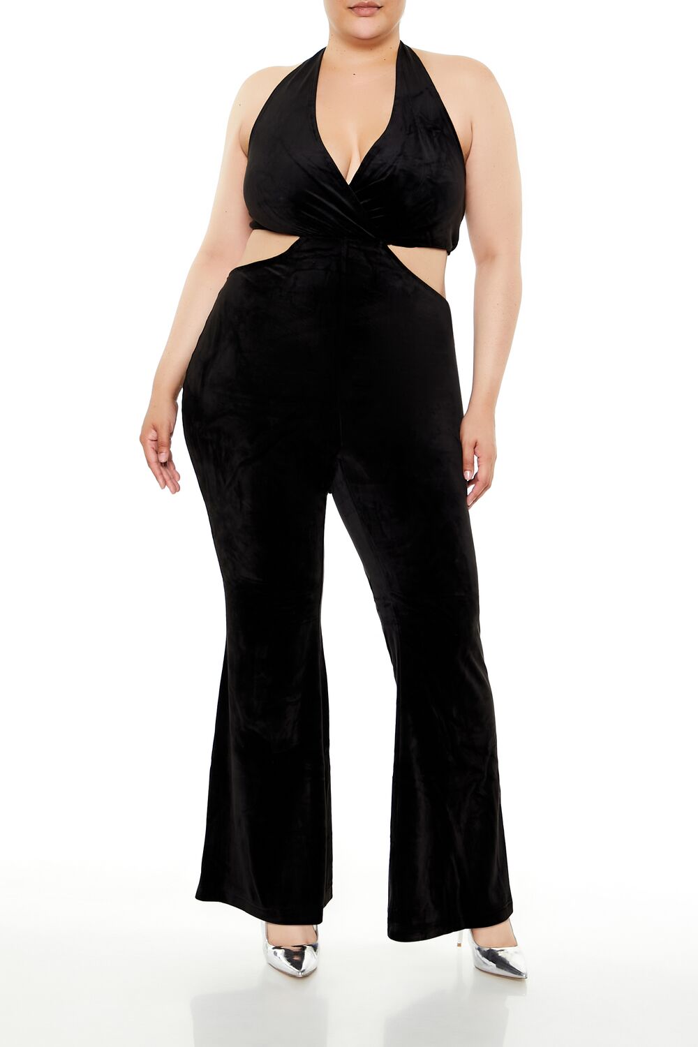  Forever 21 Plus Size Juicy Couture Jumpsuit - black - Bonton