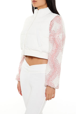 Quilted Cropped Vest