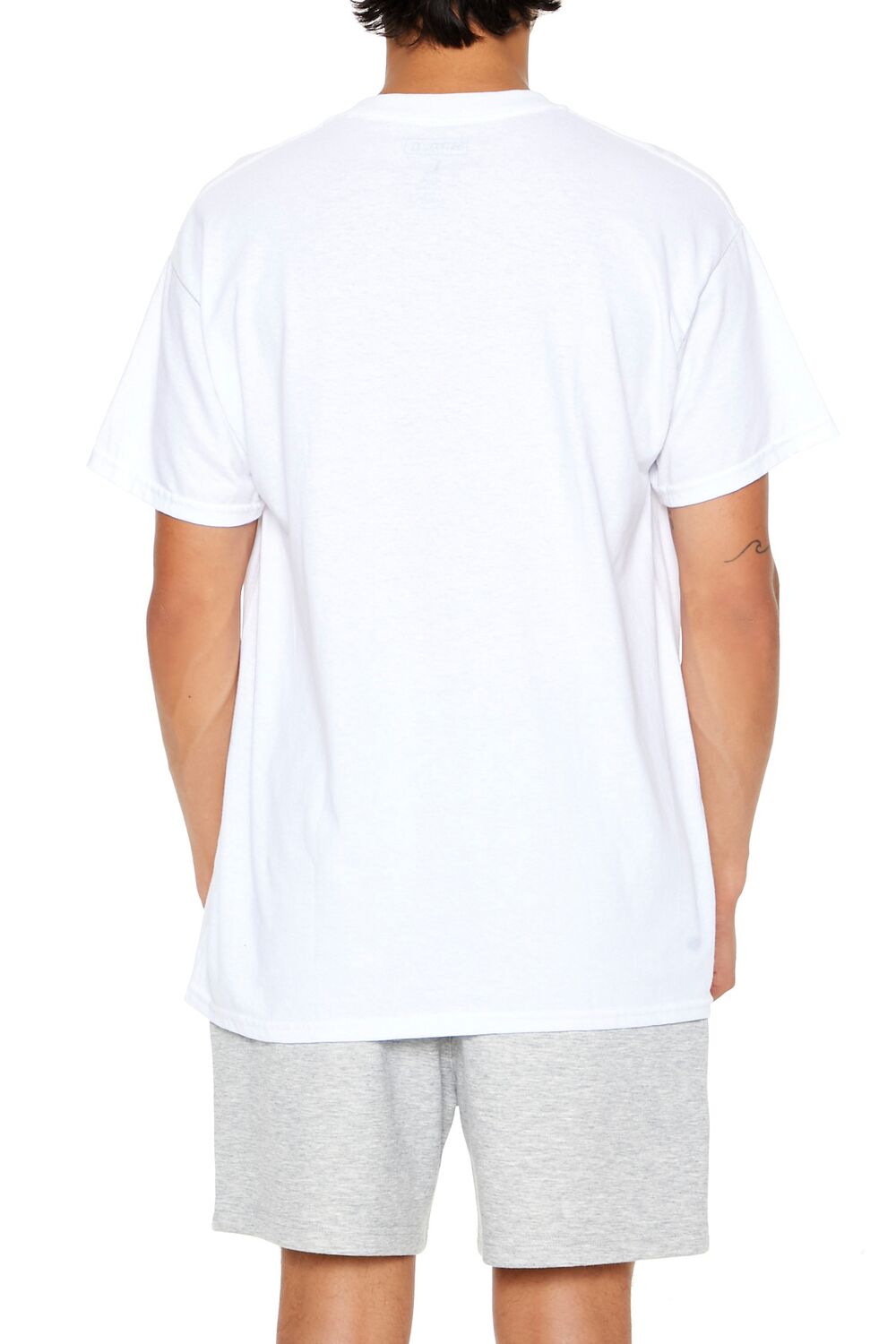  Forever 21 California Wave Graphic Tee - white multi - Bonton