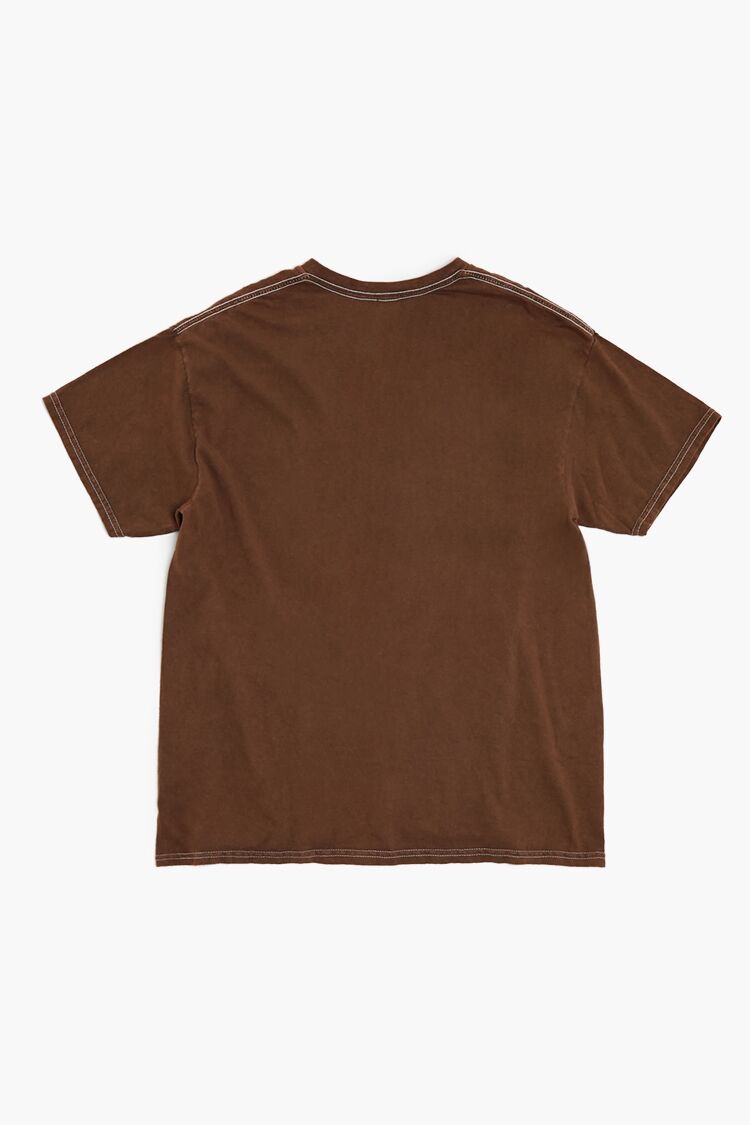  Forever 21 Washed Nirvana Graphic Tee - dark cocoa multi - Bonton