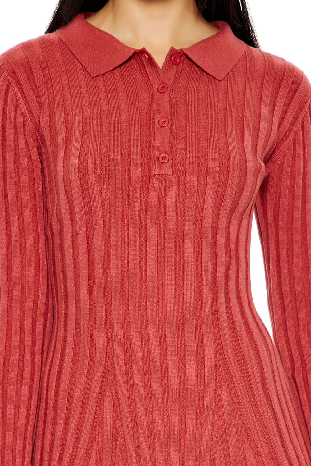  Forever 21 Sweater Shirt Mini Dress - black - Bonton