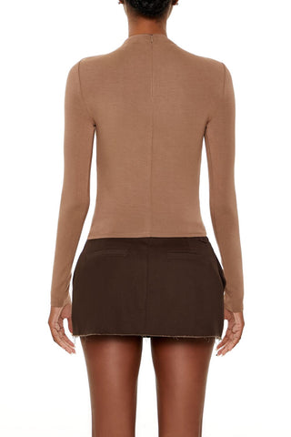 Corset High-Neck Top