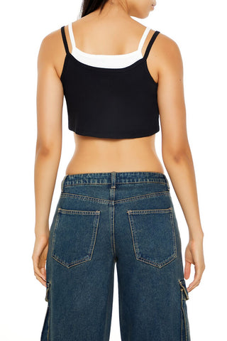Bow Combo Cropped Cami