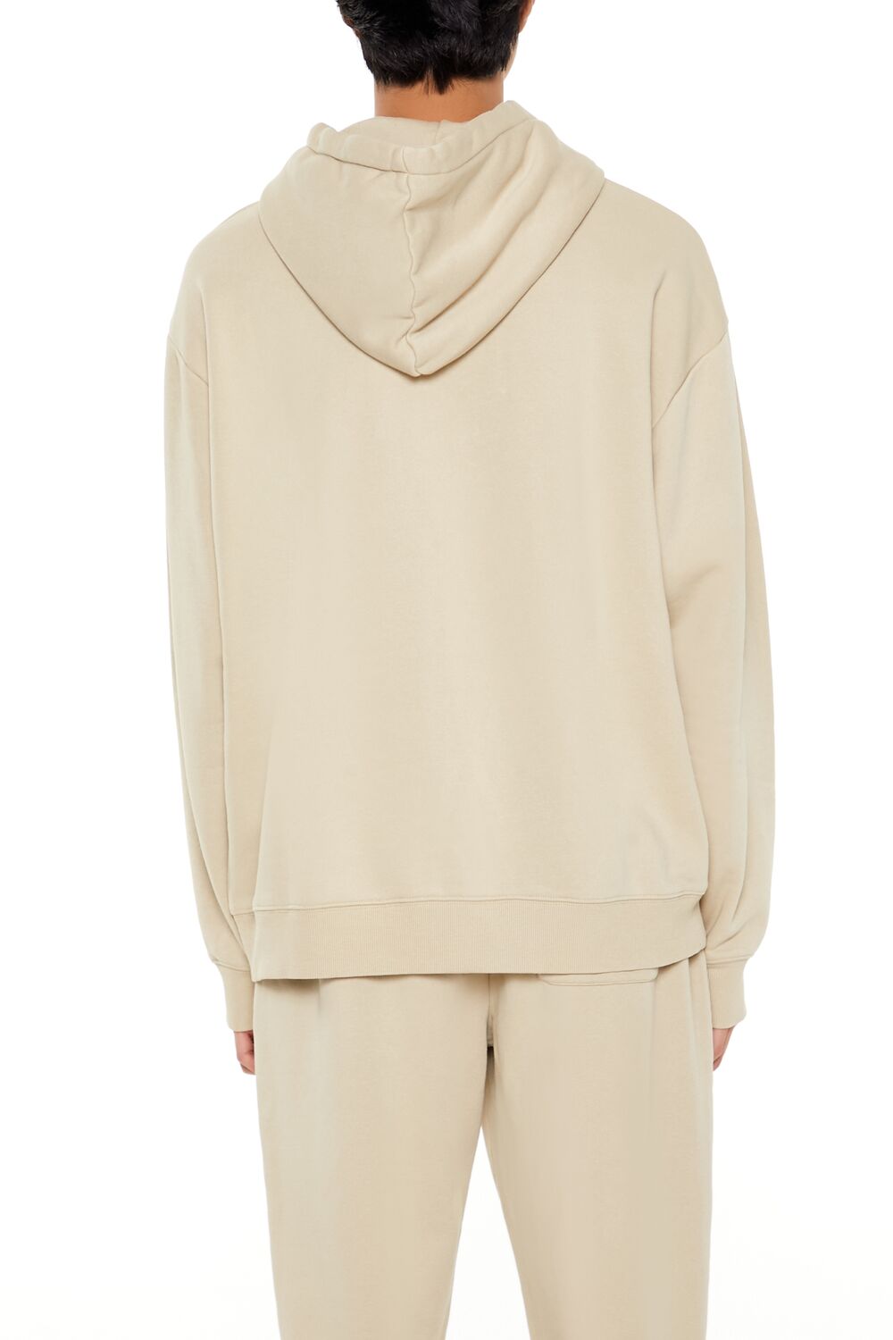  Forever 21 European City Names Hoodie - taupe multi - Bonton