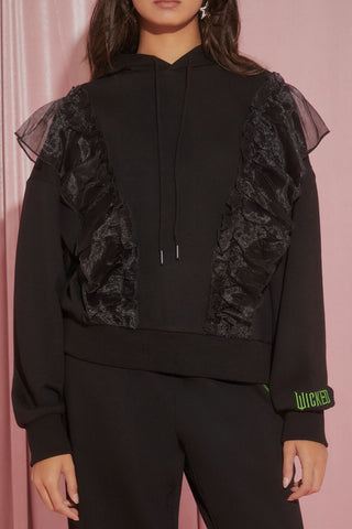 Wicked Witch Ruffle Hoodie
