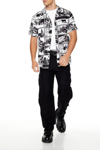 Winter Landscape Graphic Shirt