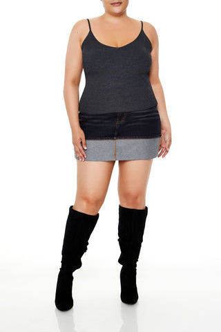 Plus Size Sweater-Knit Cami