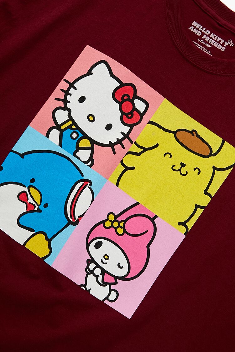 Forever 21 Hello Kitty & Friends Graphic Tee - chocolate multi - Bonton