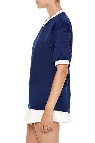 V-Neck Ringer Jersey