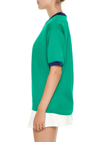 V-Neck Ringer Jersey