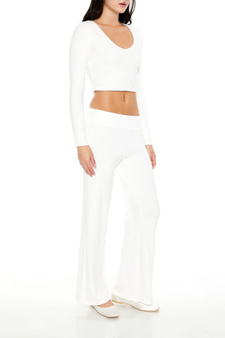 High-Rise Wide-Leg Pants