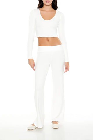 High-Rise Wide-Leg Pants