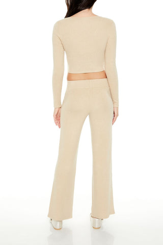 High-Rise Wide-Leg Pants