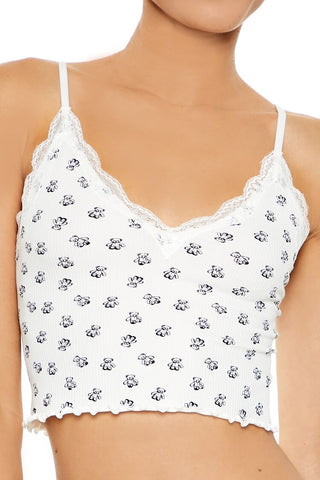 Seamless Teddy Bear Bralette