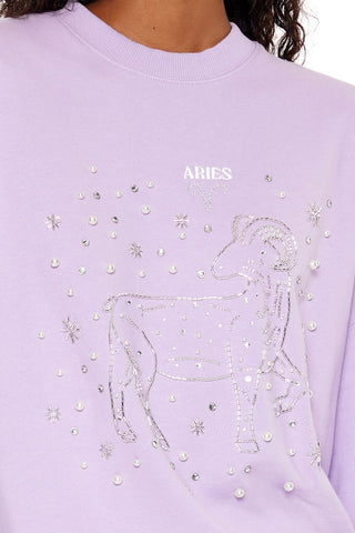 Beaded Aries Pullover