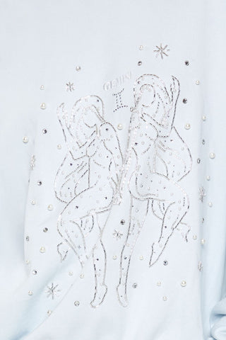 Beaded Gemini Pullover