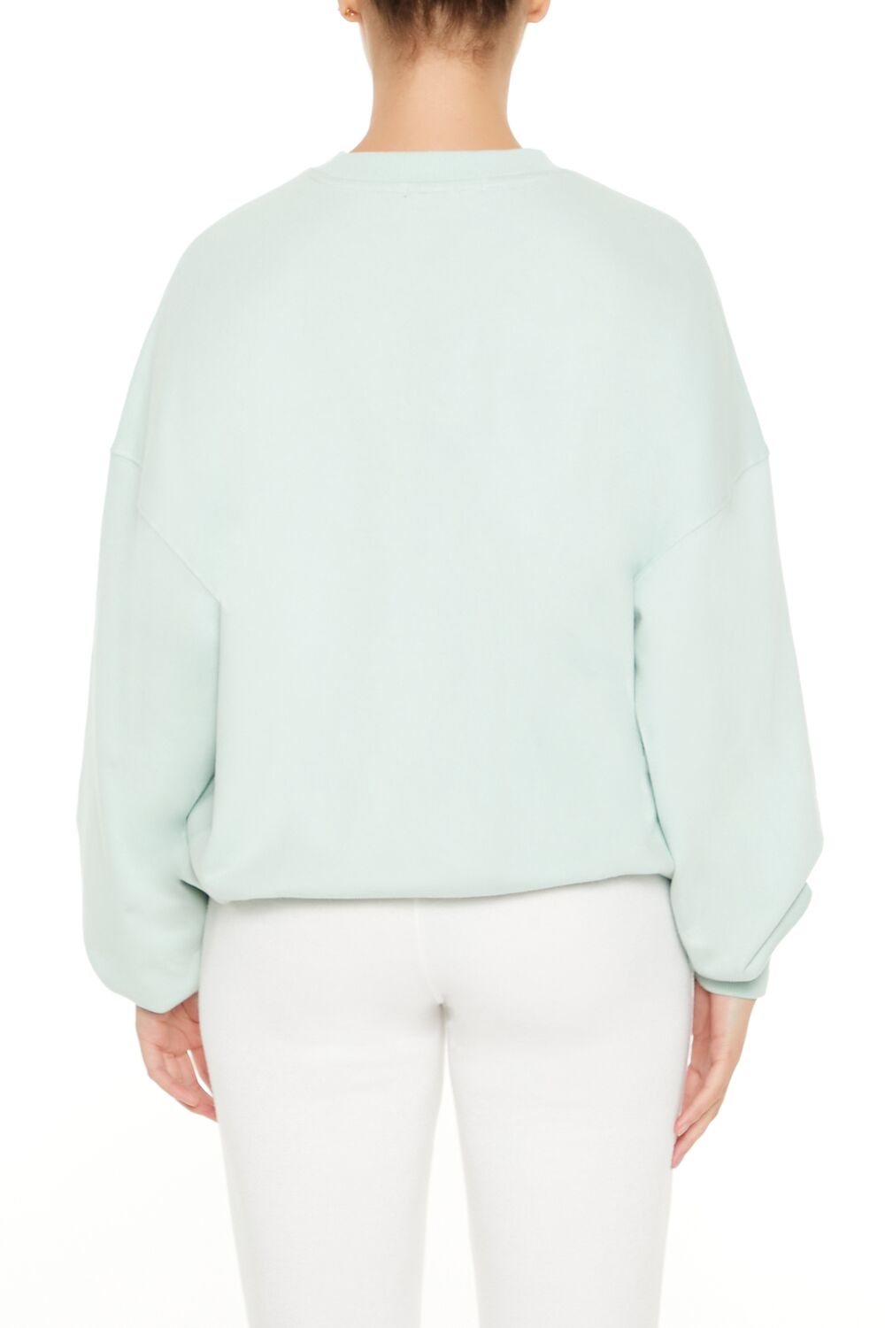  Forever 21 Beaded Sagittarius Pullover - seafoam multi - Bonton