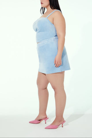 Plus Size Juicy Couture Mini Skirt