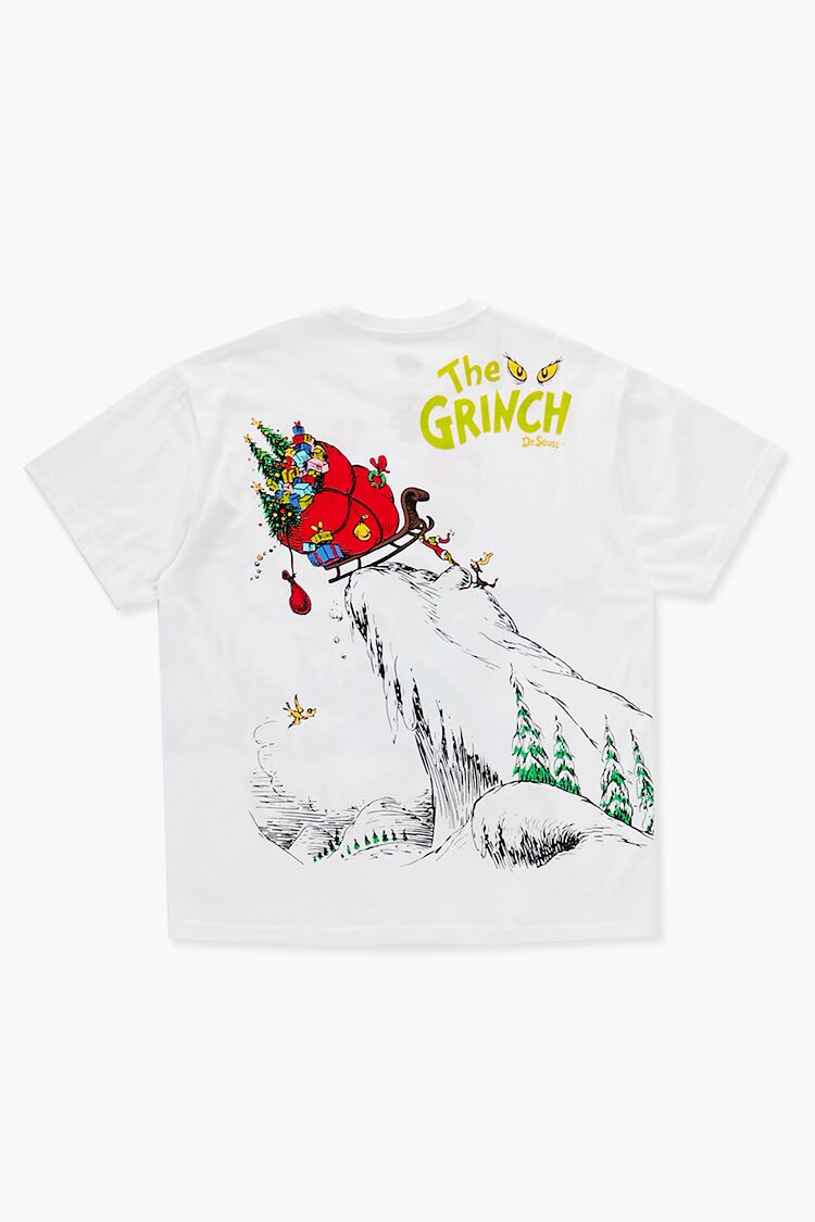  Forever 21 How The Grinch Stole Christmas Tee - white multi - Bonton
