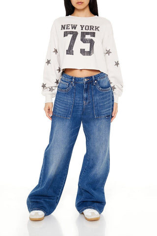 New York 75 Cropped Pullover