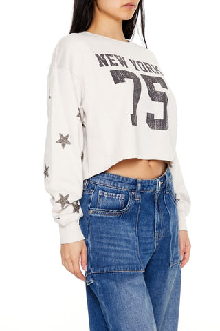 New York 75 Cropped Pullover