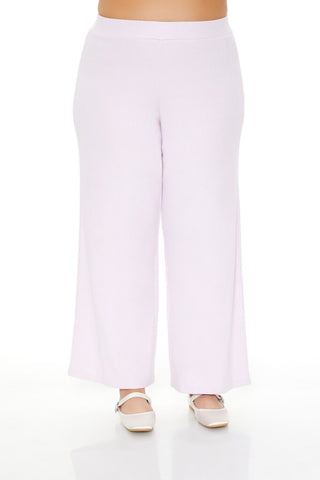 Plus Size High-Rise Wide-Leg Pants