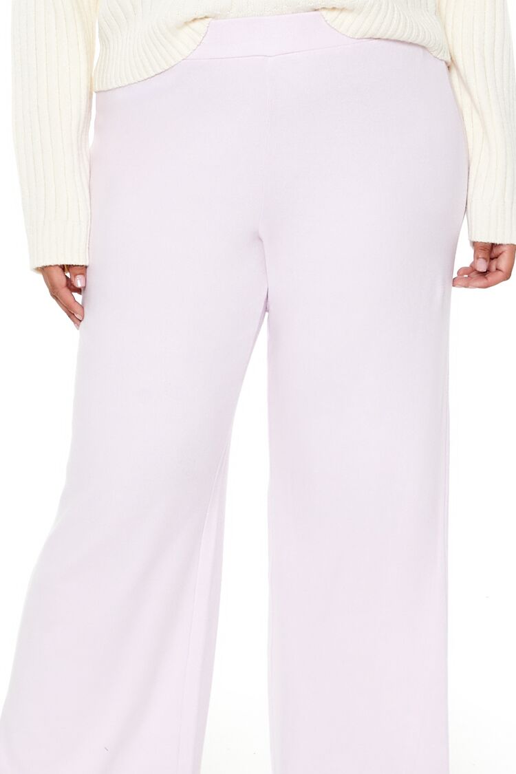  Forever 21 Plus Size High-Rise Wide-Leg Pants - blossom - Bonton