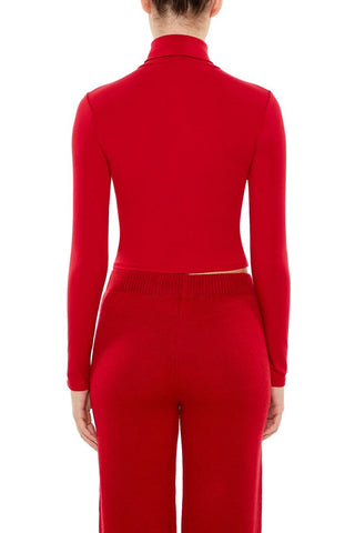 Turtleneck Crop Top