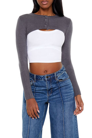 Shrug Cardigan Sweater